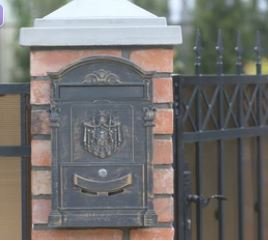 Round Rock brick mailboxes